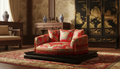 Tang Dynasty Dragon Brocade Pet Sofa