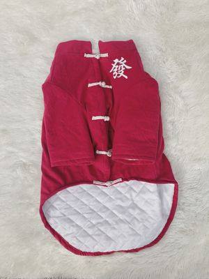 Dog Clothes: Festive Chinese-Style Outfits for Large Breeds—Labrador and Golden Retriever New Year's Tang Suits and New Year Greeting Outfits